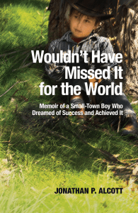 Wouldn't Have Missed It book cover - young boy sitting in green grass under a tree, looking thoughtful